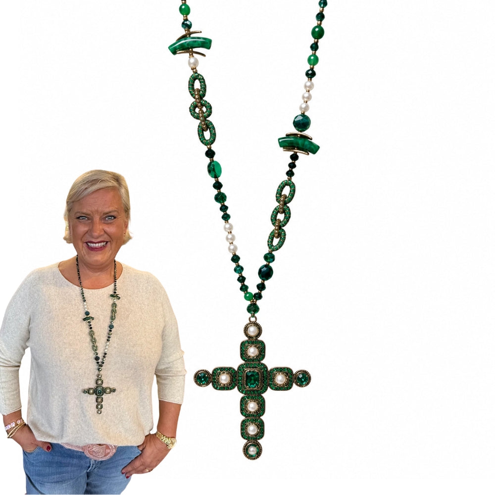 Halskette Kreuz